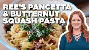 pancetta and ernut squash pasta