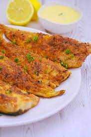 lightly dusted pan fried fish