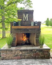 Create Your Own Outdoor Fireplace With