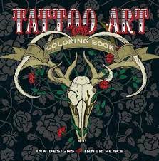 My creative body art tattoo designs (tattoo coloring books). Tattoo Art Coloring Book Ink Designs For Inner Peace Von Lark Crafts Englisches Buch Bucher De