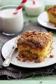 Cake Mix Coffee Cake With Sour Cream gambar png