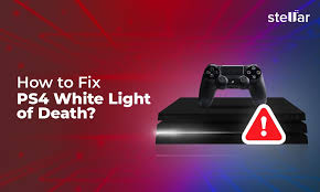 how to fix ps4 white light of