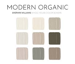 Modern Organic Sherwin Williams Paint