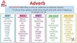 adverb meaning definition and exles