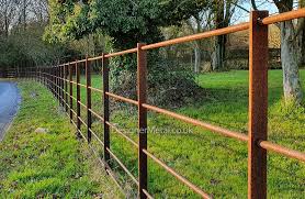 Rusted The Natural Finish For Fencing