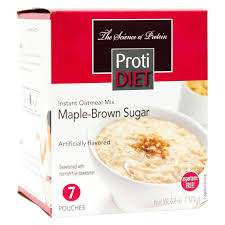 Process for 5 to 10 seconds until the oats are ground into a coarse powder. Protidiet Oatmeal Maple Brown Sugar 7 Box High Protein 15g Low Calorie Low Fat Walmart Com Walmart Com