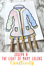 joseph coat of many colors craft for