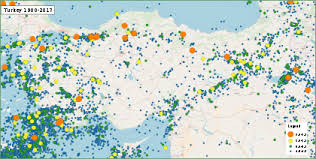 Marmara denizi'nde büyük deprem belirtisi yok. Turkiye Deki Depremler Listesi Vikipedi