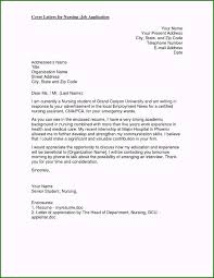 Exceptional Nursing Cover Letters For Resumes Examples You