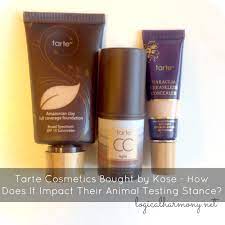 tarte cosmetics bought by kose how