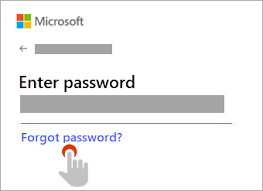 reset a forgotten microsoft account