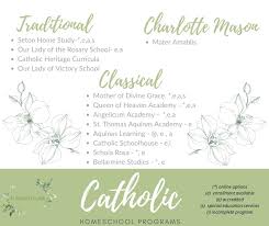 catholic home programs a side by