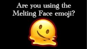 melted face emoji meanings uses more