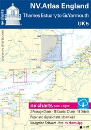 Nv Chart Atlas Uk5 Thames Estuary To Great Yarmouth Todd