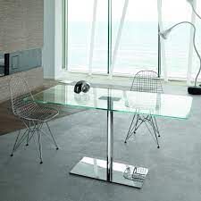 Metal And Glass Dining Tables Klarity