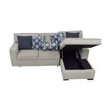 furniture gray chaise storage sectional