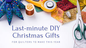 diy christmas gift ideas for quilters