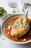 What kind of pepper is a chili relleno made from?