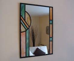 stained glass mirror 58 off