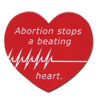 Image result for abortion stops a beating heart