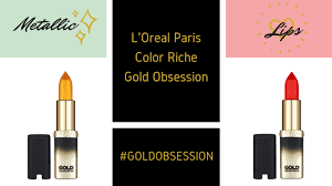 gold obsession l oreal paris colour riche