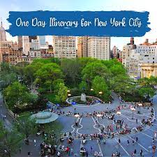 one day in new york city itinerary by