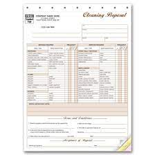 cleaning proposal forms