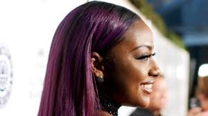 I want then plum to kinda fade into the rest of my hair but i still want the black. Best News Ever You Can Now Get Justine Skye S Exact Shade Of Purple Hair Hellogiggles
