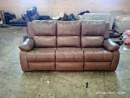 fabric 3 seater recliner sofa set