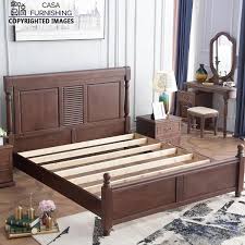 Modern Bed Wooden Double Bed