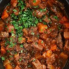 slow cooker beef stew with rich gravy