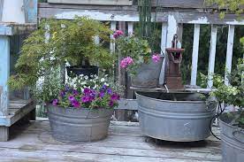 Galvanized Tubs And Buckets Container