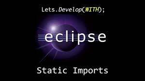 ld eclipse automatic static imports