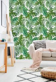 Monstera Palm Leaves Removable