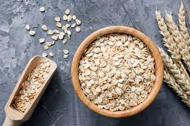 Background Of Rolled Oats Free Stock Image gambar png