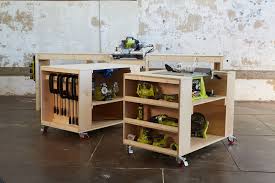 Workbench With Miter Saw Stand