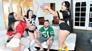 Three Gorgeous Latina Hotties Are Better Than Football and TV - Carolina  Cortez, Tia Cyrus, Mandy Muse - XVIDEOS.COM