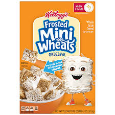 frosted mini wheats breakfast cereal