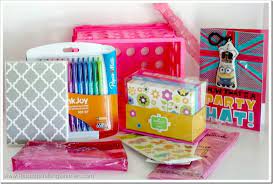 birthday gift idea stationery crate