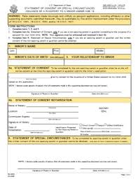 Visa interview waiver and visa renewal. Ds 3053 Online Application Form For Statement Of Consent Passports And Visas Com