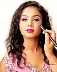 shoot makeup for celebrity model