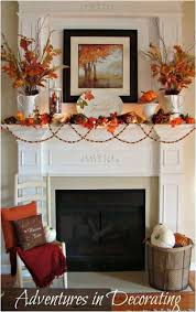 fall mantel decorating ideas