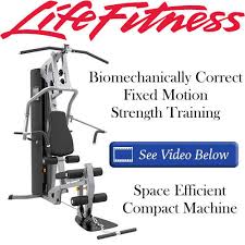 Life Fitness G2 Home Gym With A Variety Of Total Body