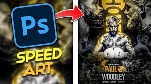 'i knocked out your best friend' new, 29 comments tyron woodley and jake paul do not mince words while facing off ahead of. Designing A Jake Paul Vs Tyron Woodley Fight Poster In Photoshop Youtube