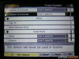 Demon Fusion Shin Megami Tensei Iv