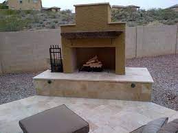 Diy Outdoor Fireplace Review Az