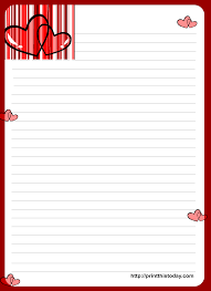 free printable love letter writing paper