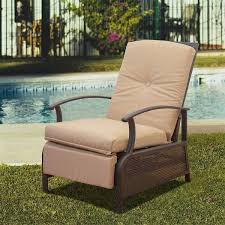 Runesay Metal Outdoor Lounge Chair