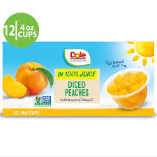 dole fruit bowls yellow cling diced