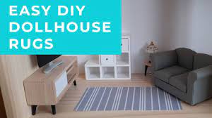 diy dollhouse rug ideas you